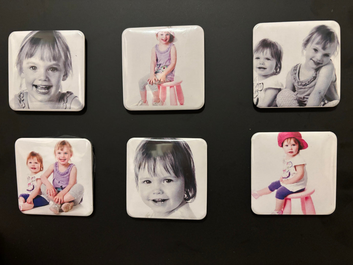 Set of 6 Magnets 50x50mm