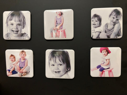 Set of 6 Magnets 50x50mm